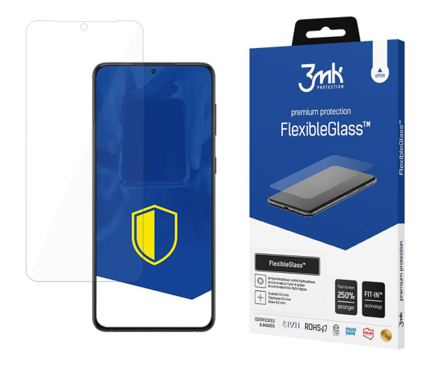 3MK Szkło hybrydowe FlexibleGlass Samsung S24 S921 3M005710 - 1212072 - zdjęcie